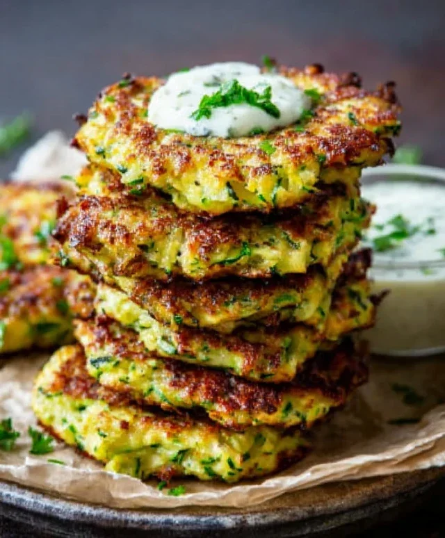 Crispy and Easy Zucchini Fritters Recipe