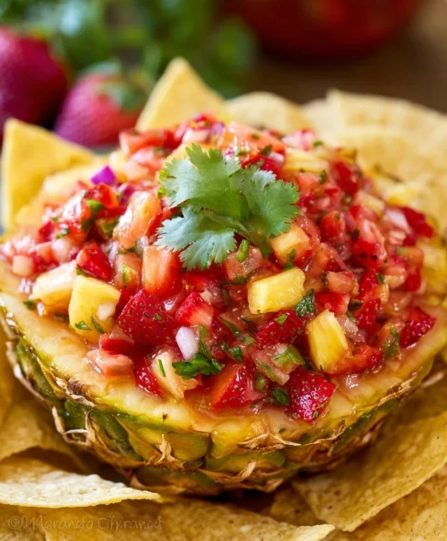 Strawberry Pineapple Salsa Recipe: A Fresh and Flavorful Treat