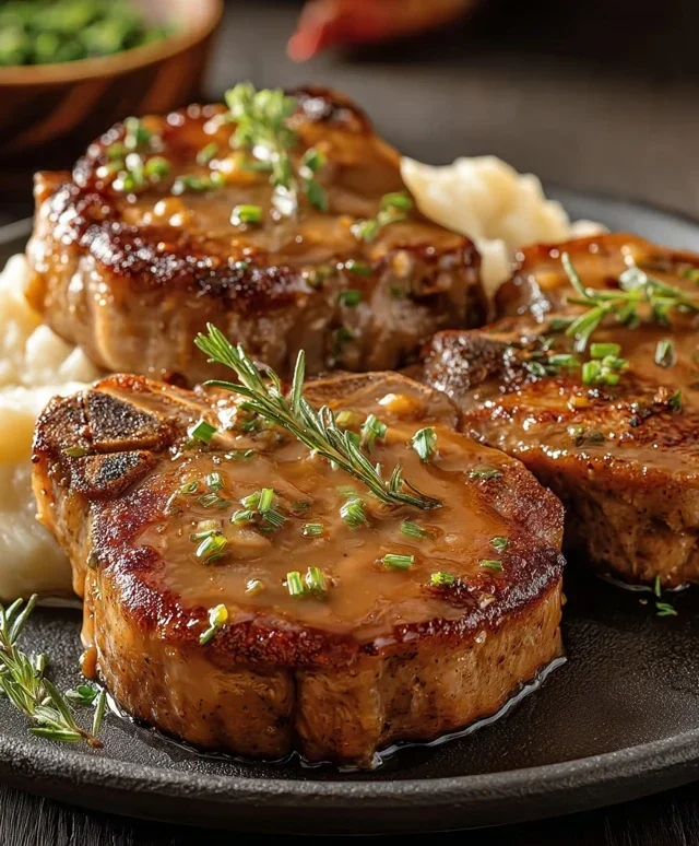 Slow Cooker Ranch Beef Chops