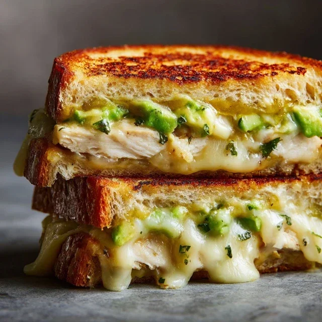Chicken Avocado Melt Sandwich