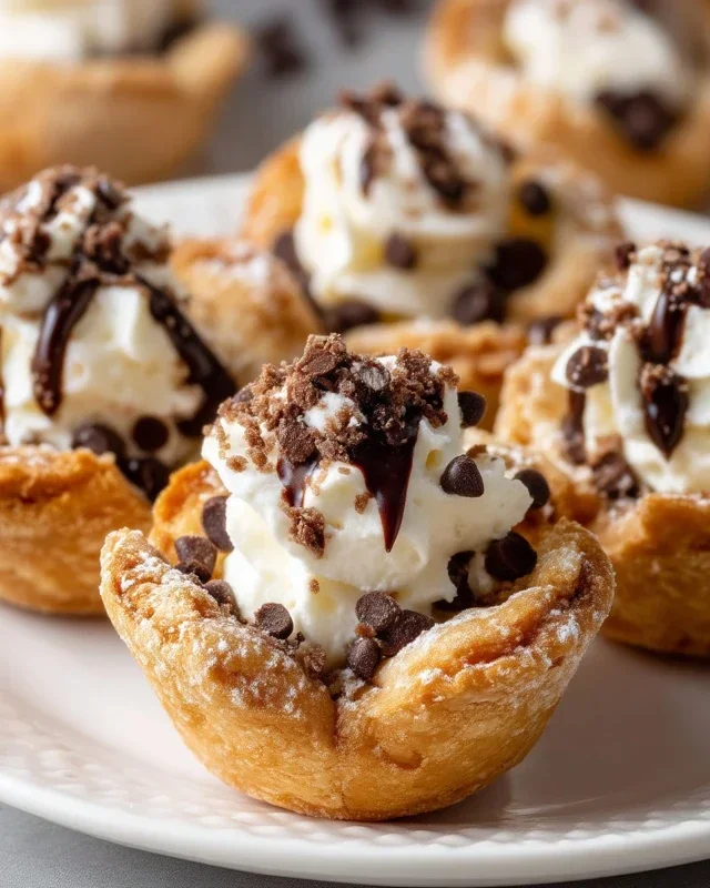 Mini Cannoli Cups
