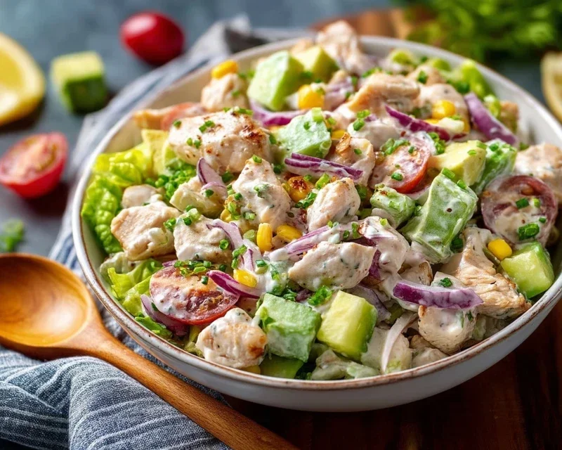 Healthy Ranch Chicken Salad