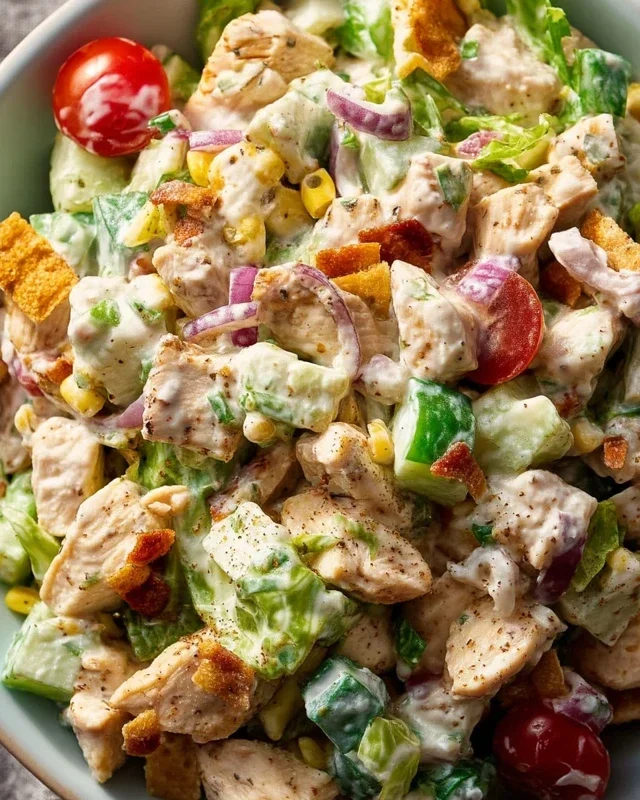 Healthy Ranch Chicken Salad