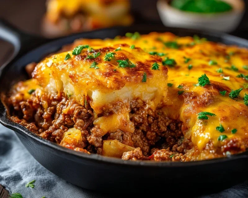 Hobo Casserole Ground Beef