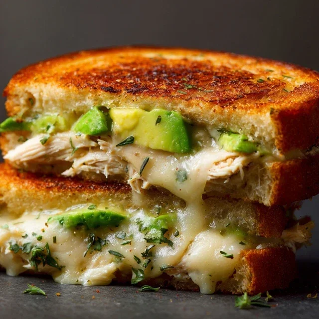 Chicken Avocado Melt Sandwich