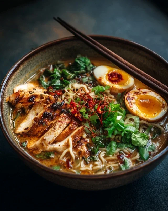 Creamy Garlic Chicken Ramen: An Incredible Ultimate Recipe