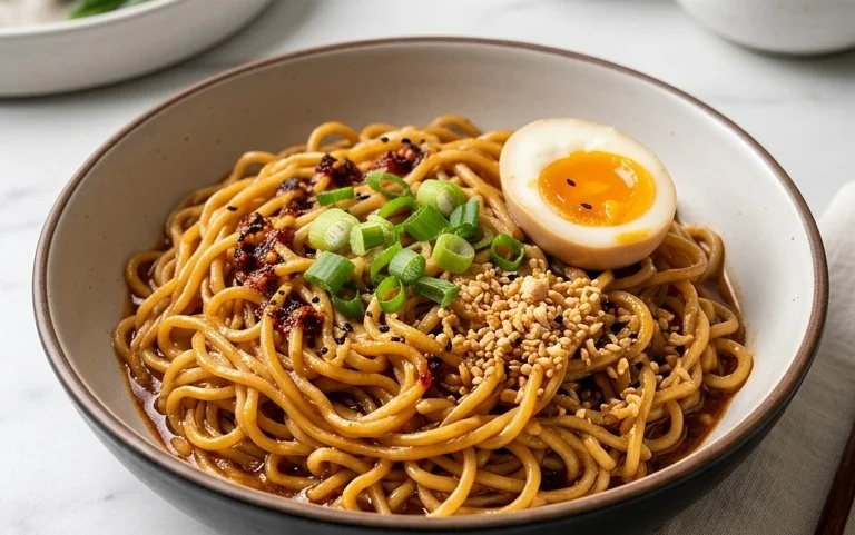 Easy Saucy Ramen Noodles
