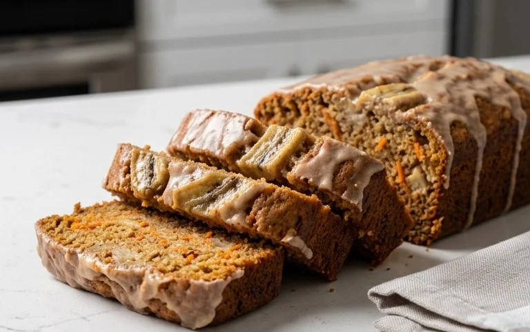 Dairy Free Carrot Cake Banana Bread