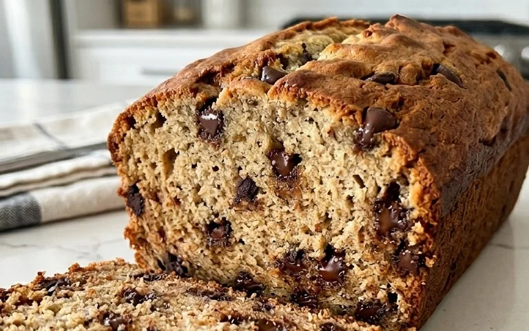Easy Chocolate Chip Banana Bread