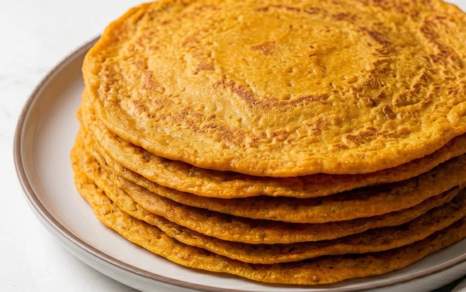 Masoor Dal Chilla | Savory Red Lentil Pancakes
