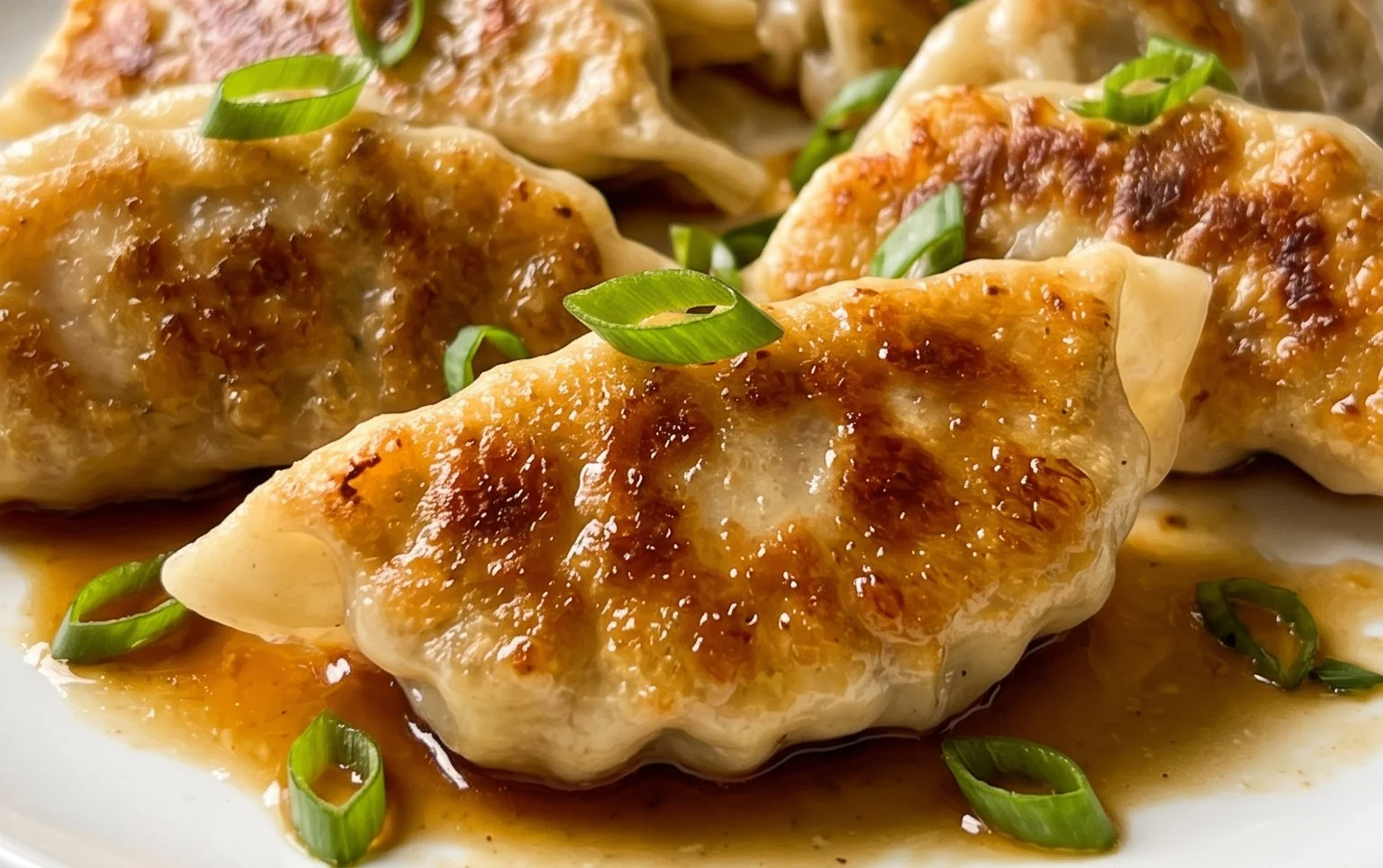 Chicken Potstickers (Pan Fried Dumplings)