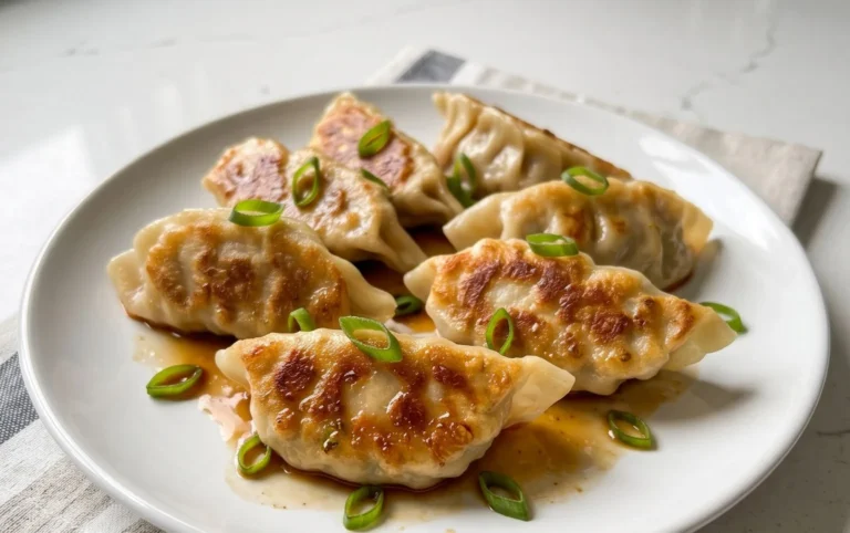 Chicken Potstickers (Pan Fried Dumplings)