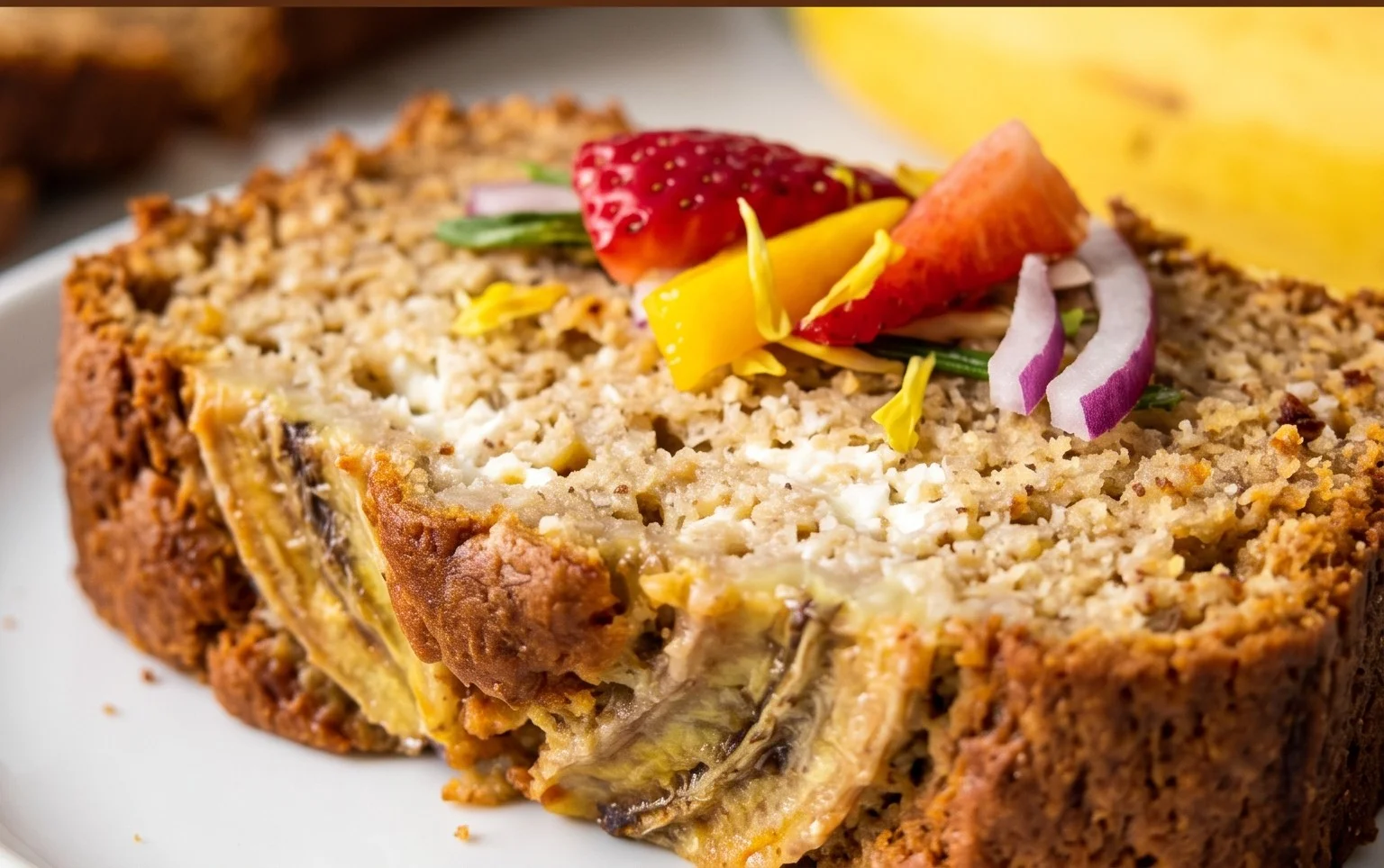 Cottage Cheese Banana Bread