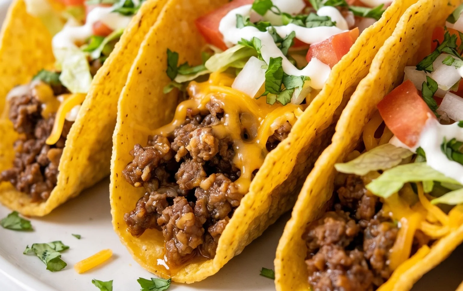 Crispy Ground Beef Tacos