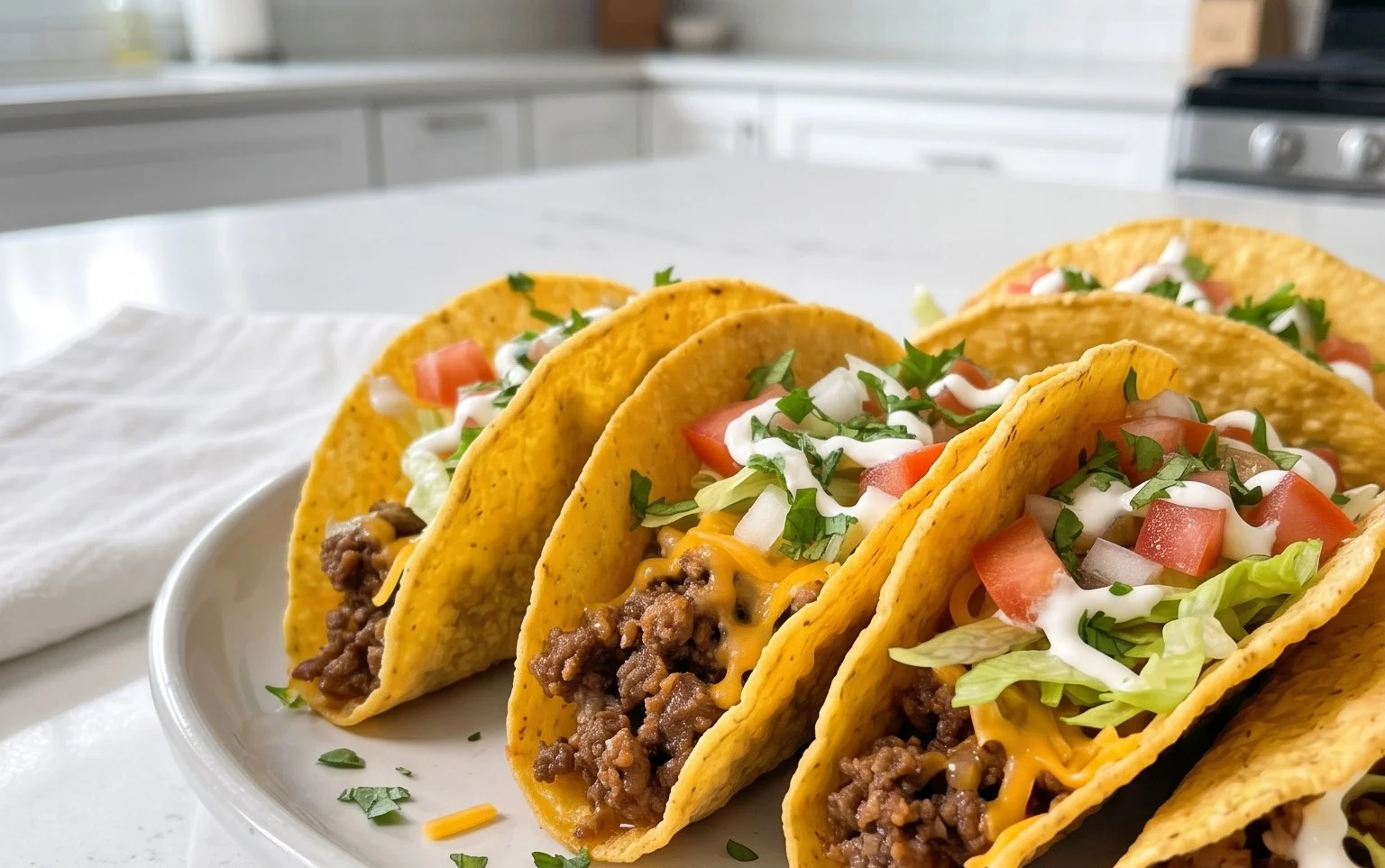 Crispy Ground Beef Tacos