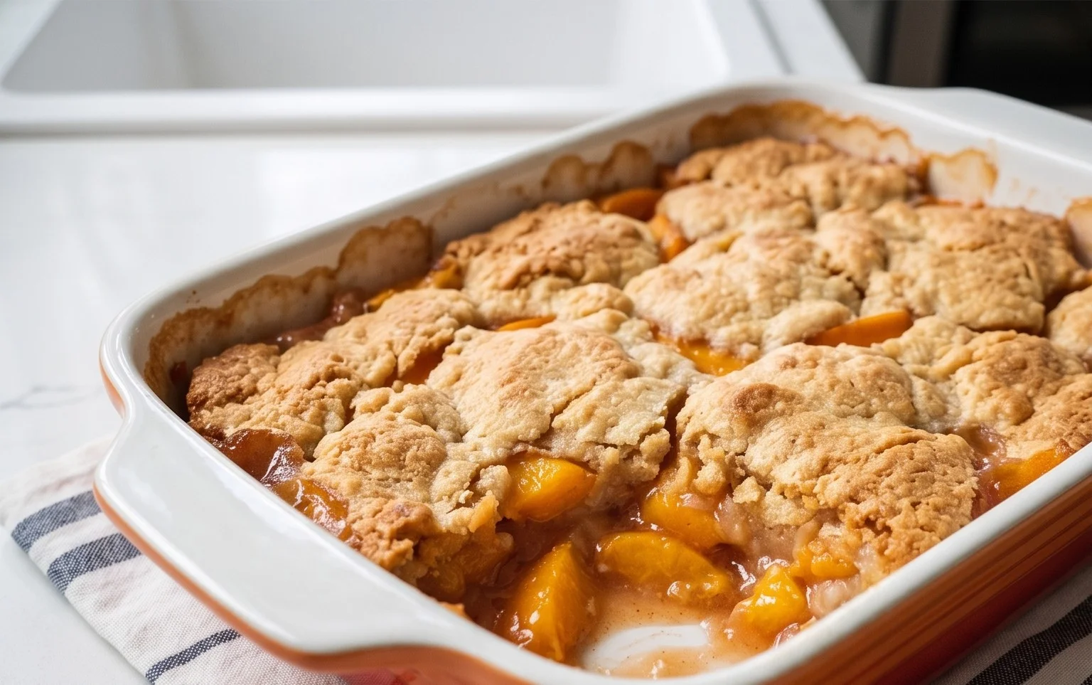 Fresh Peach Cobbler