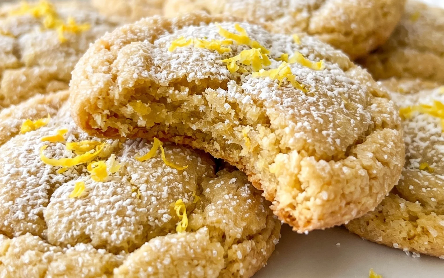 Soft & Chewy Lemon Cookies