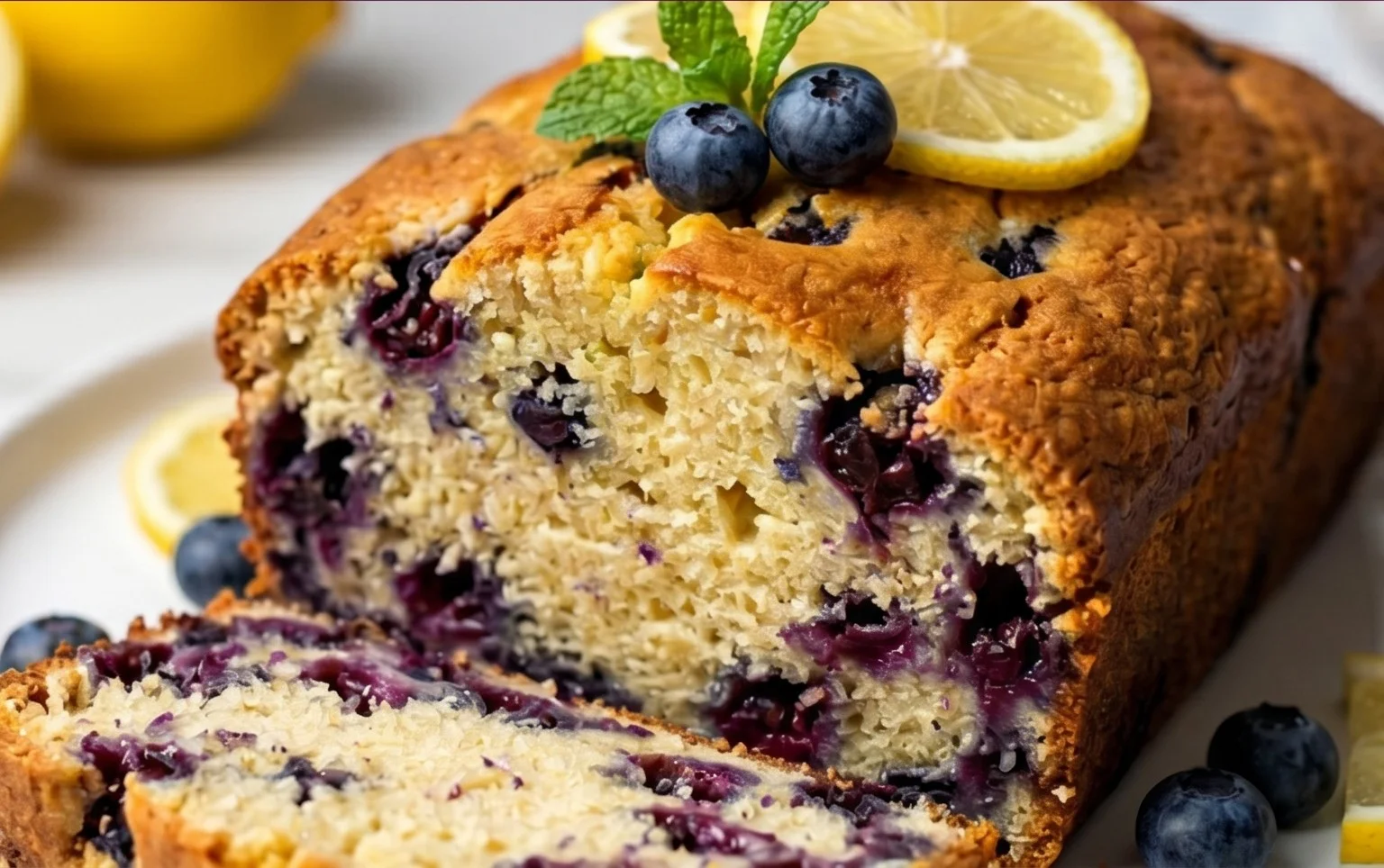 Blueberry and Lemon Loaf