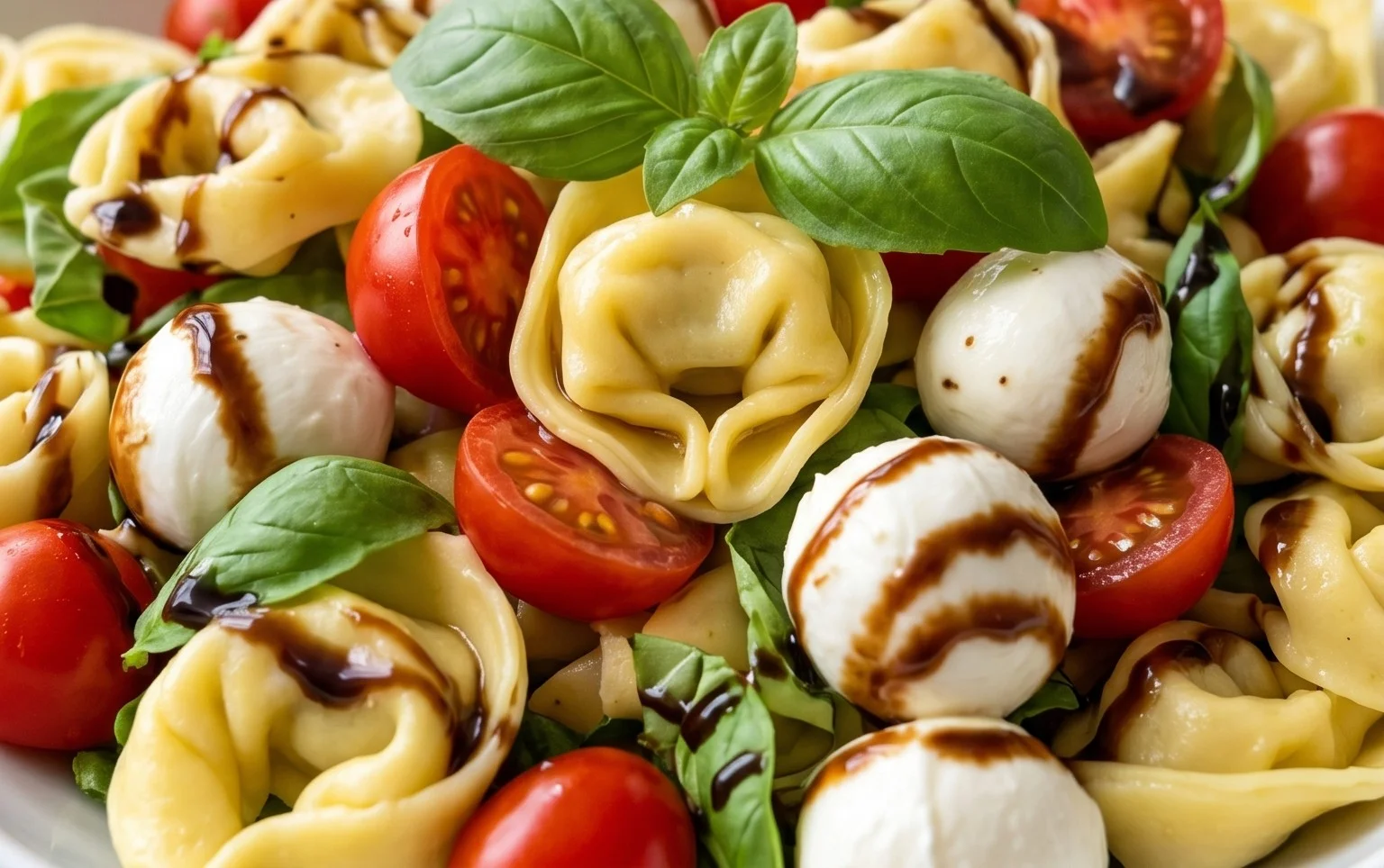 Tortellini Caprese Salad