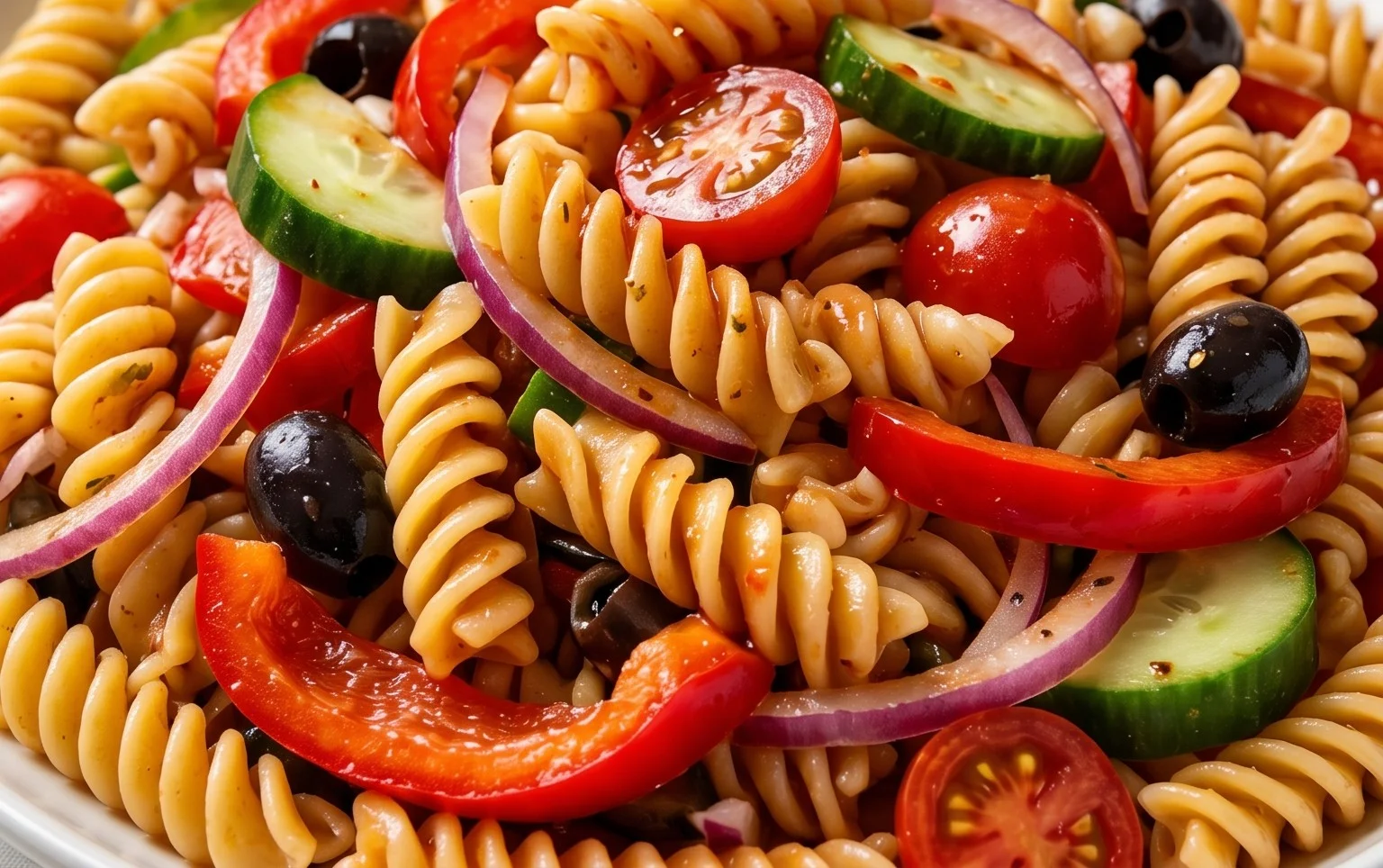 French Dressing Pasta Salad