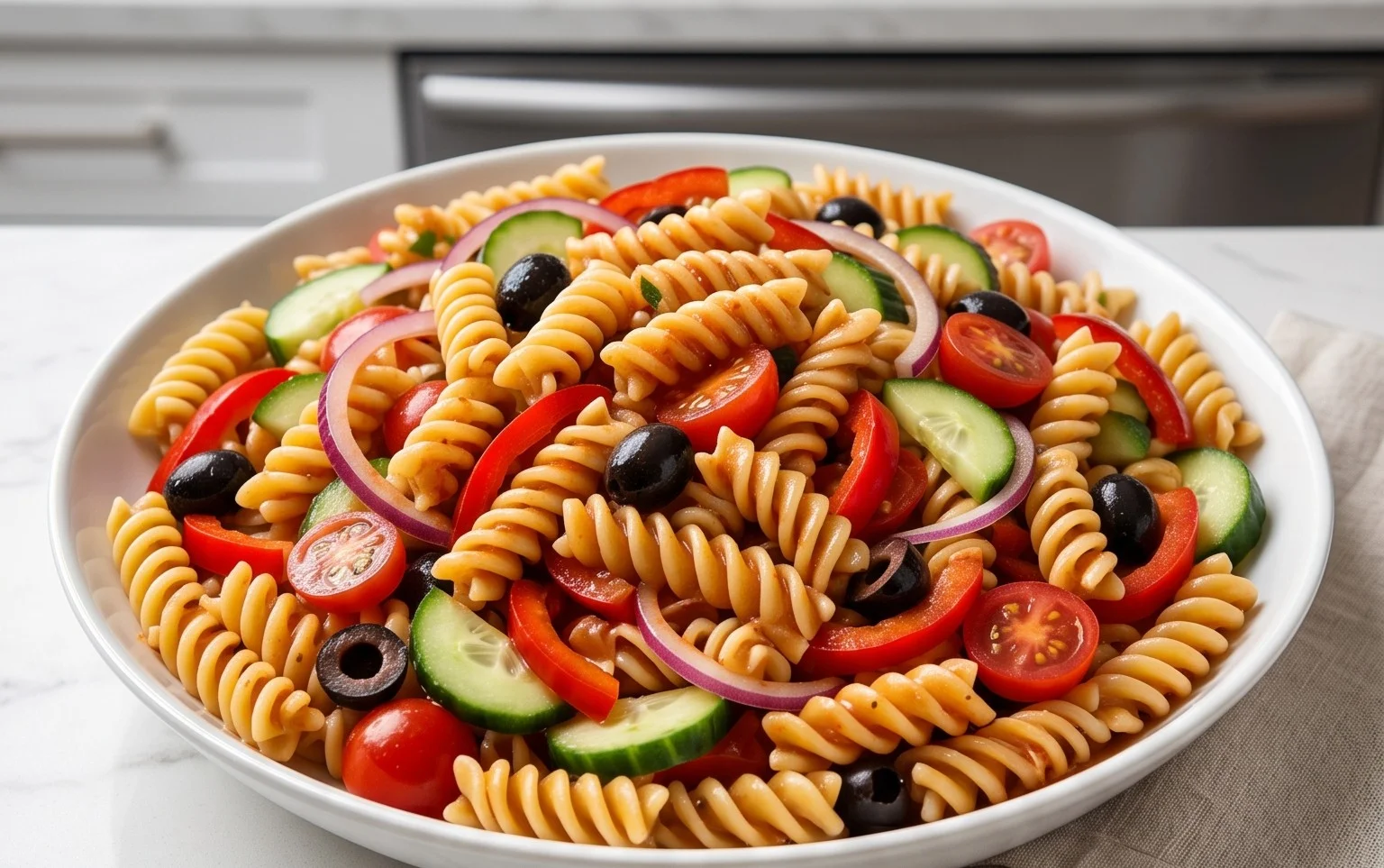 French Dressing Pasta Salad