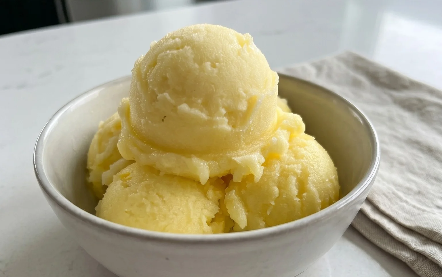 Lemon Sorbet