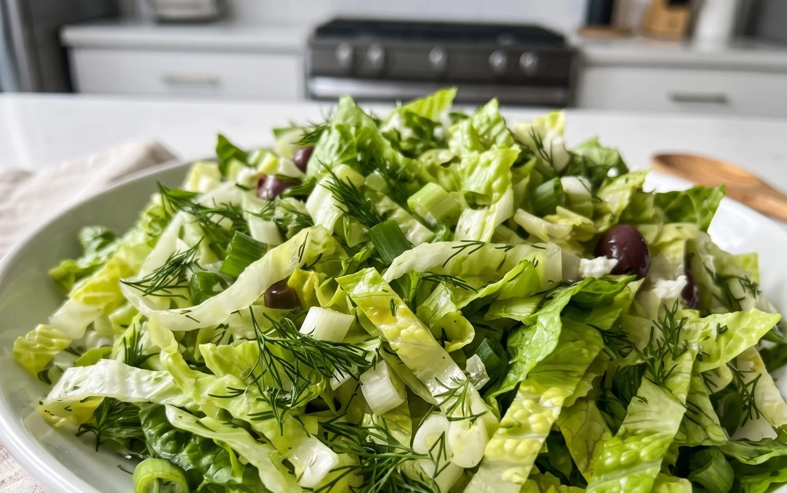 Maroulosalata (Greek Lettuce Salad)