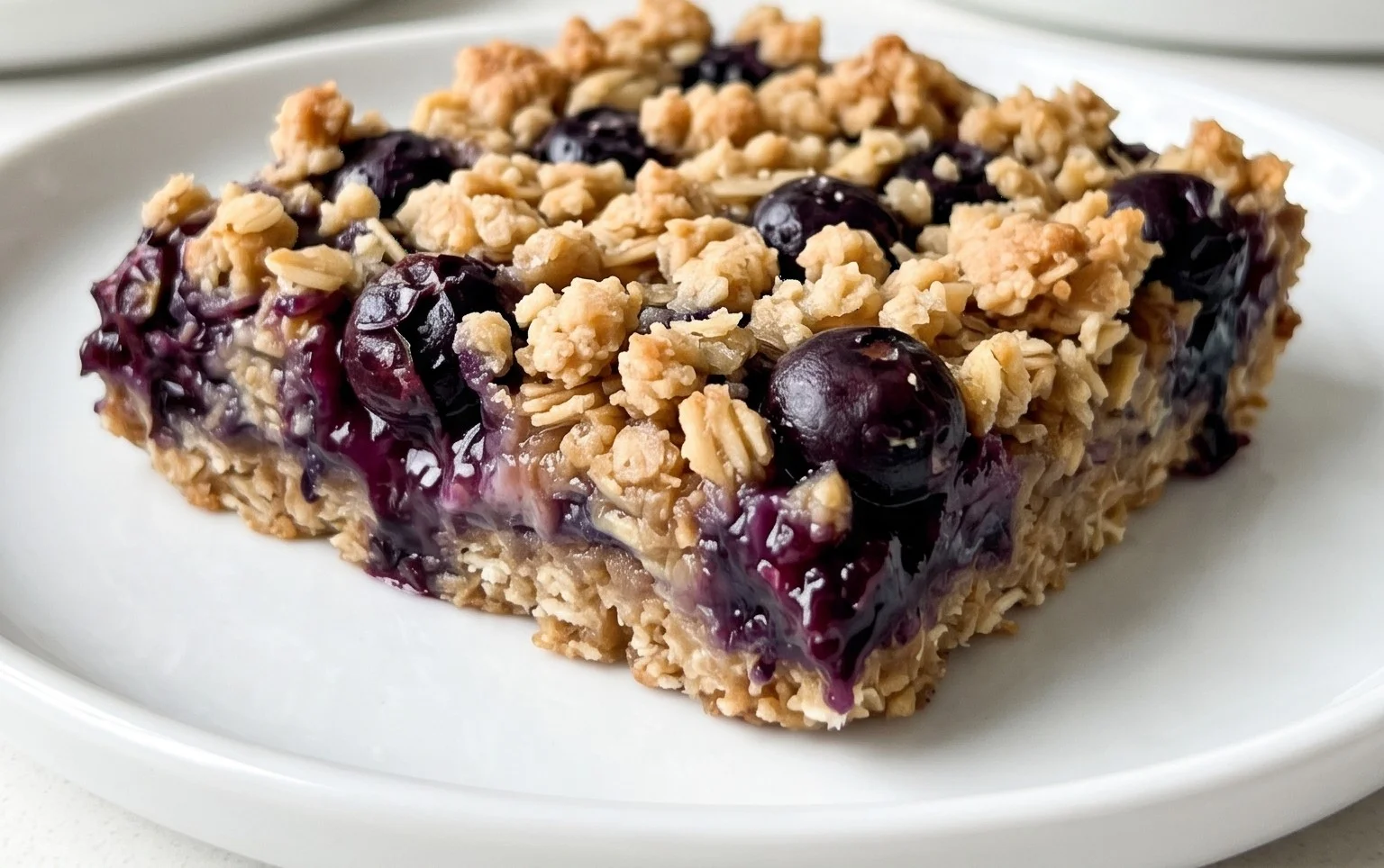 Blueberry Oatmeal Bars