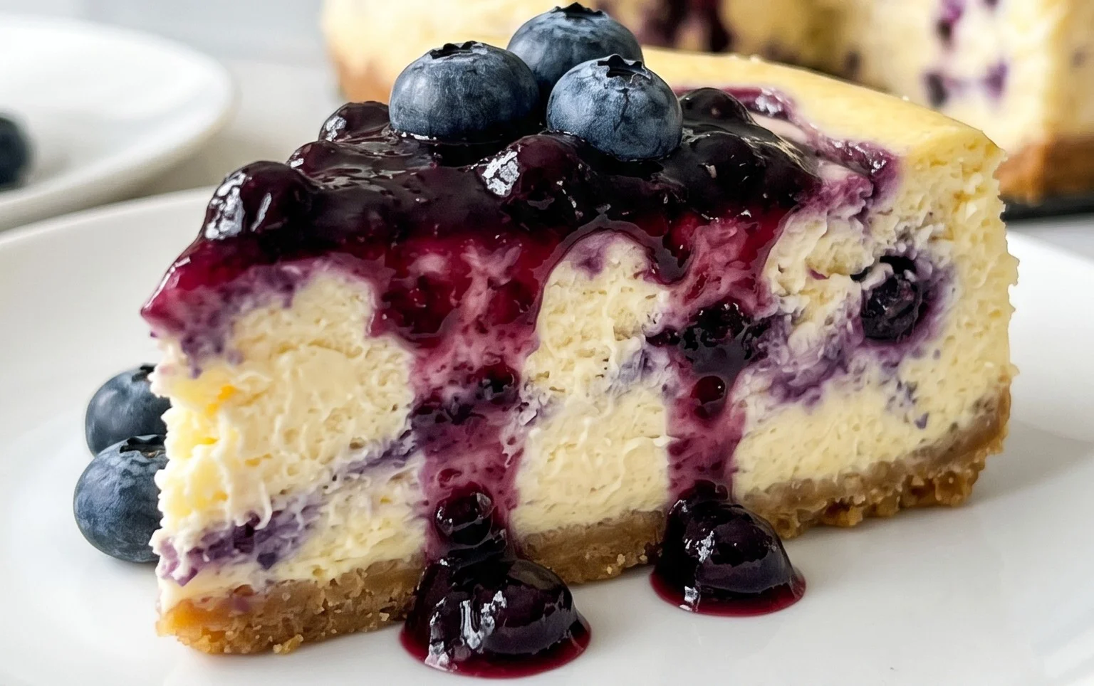 Lemon Blueberry Cheesecake