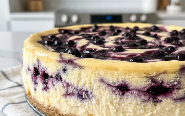 Lemon Blueberry Cheesecake