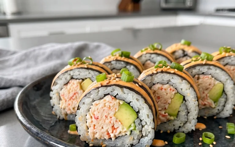 Kani Sushi (Spicy Crab Roll)