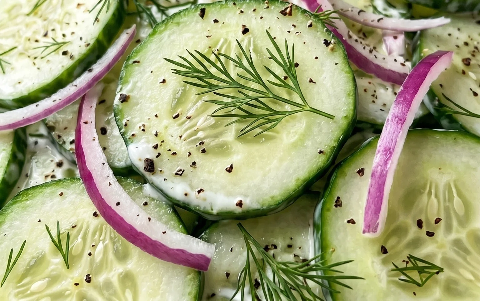 Polish Cucumber Salad