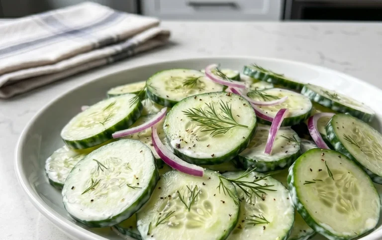 Polish Cucumber Salad