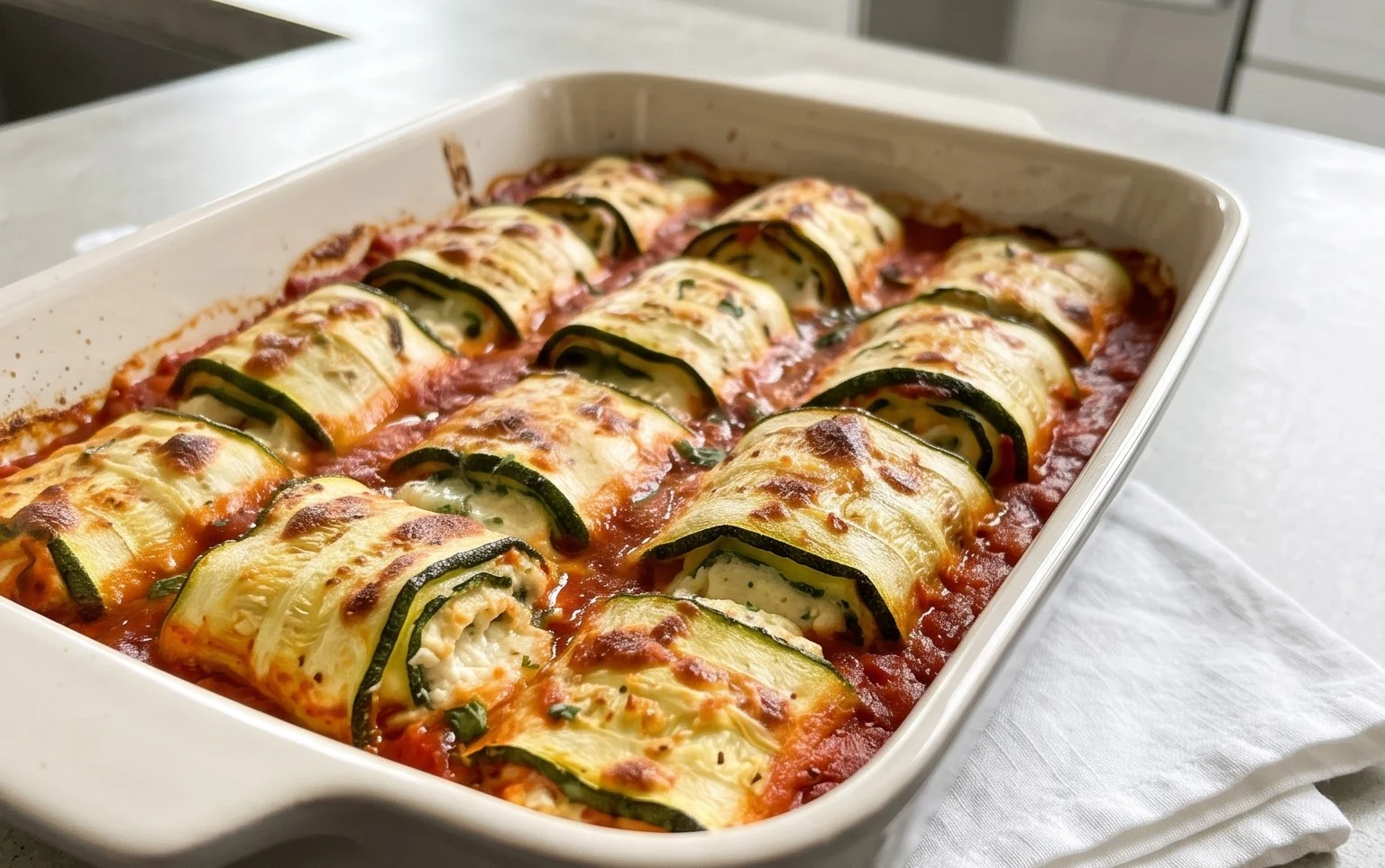 Vegan Zucchini Rollatini
