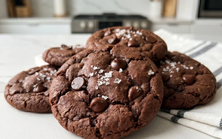 Salted Brownie Cookies