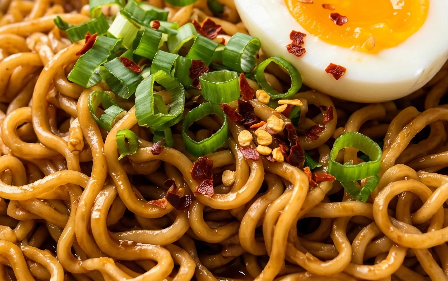 Easy Saucy Ramen Noodles