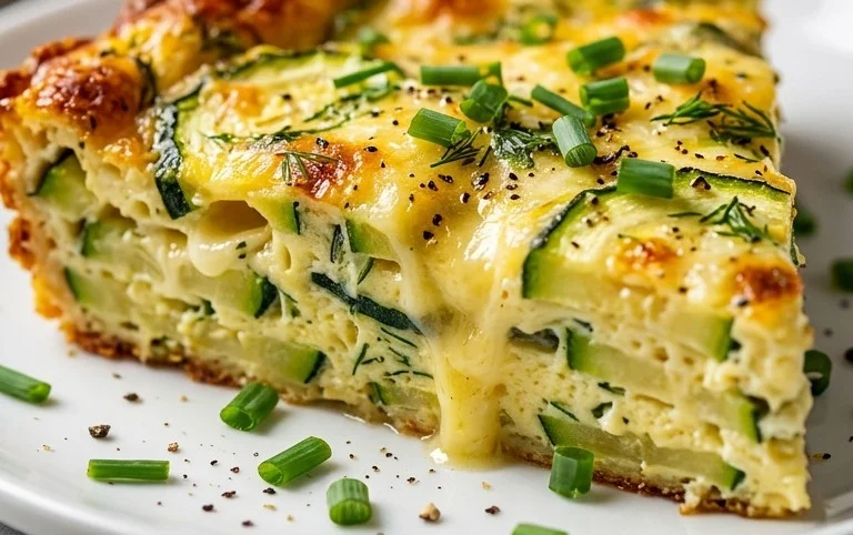 Crustless Zucchini Quiche Recipe