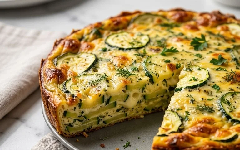 Crustless Zucchini Quiche Recipe
