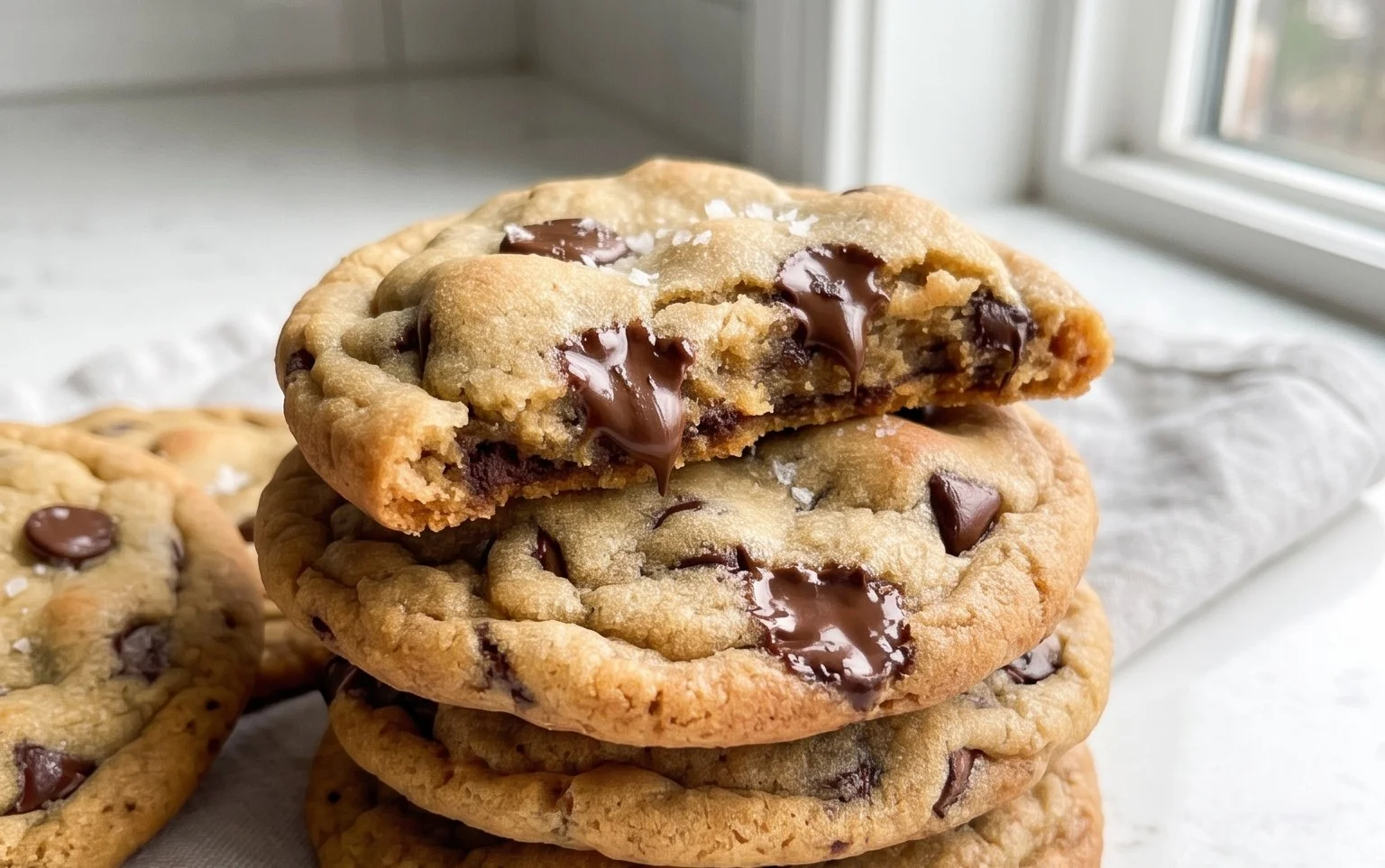 The Best Soft Chocolate Chip Cookies