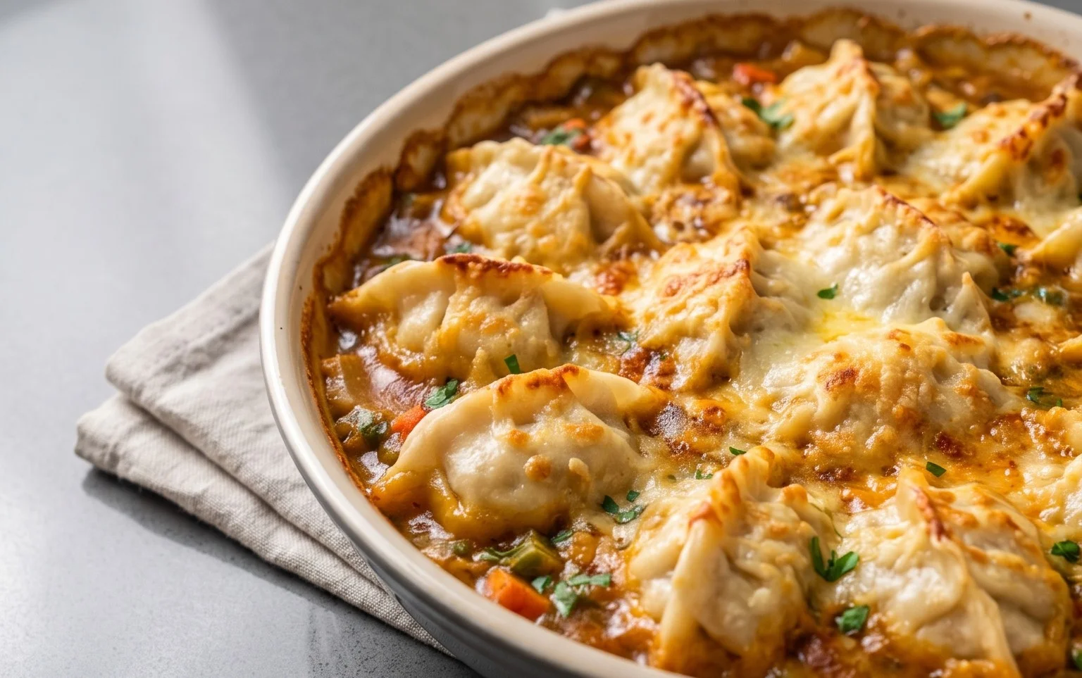 Dumpling Bake