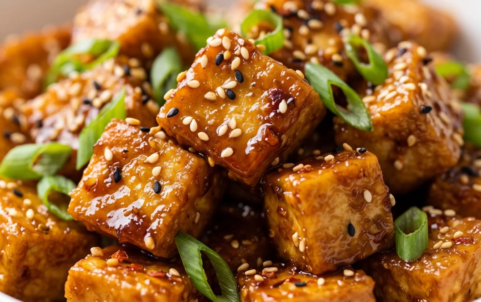 Honey Garlic Tofu