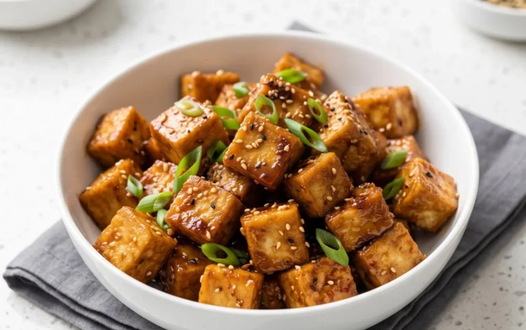 Honey Garlic Tofu