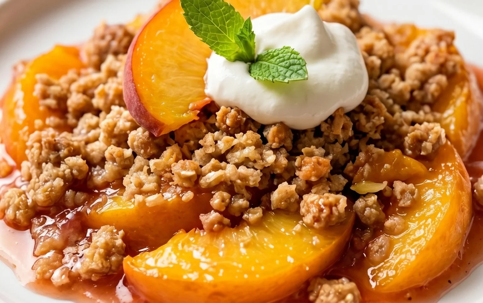 Peach Crisp