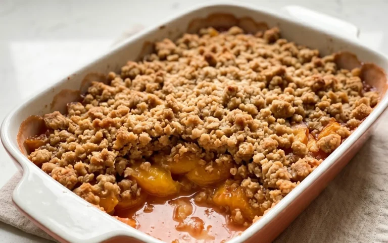Peach Crisp