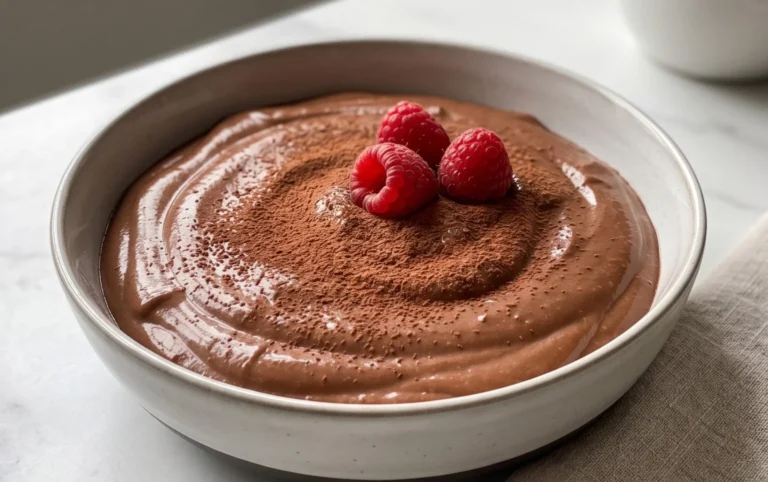 Chocolate Protein Pudding Recipe