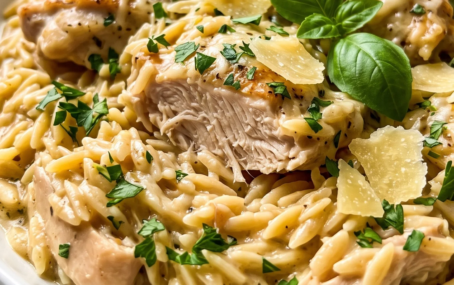 Chicken Orzo (30-Minutes, One-Pan)