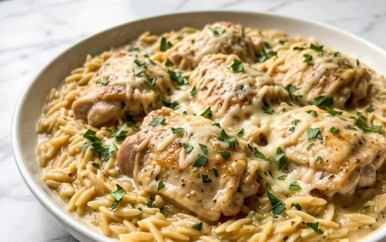 Chicken Orzo (30-Minutes, One-Pan)