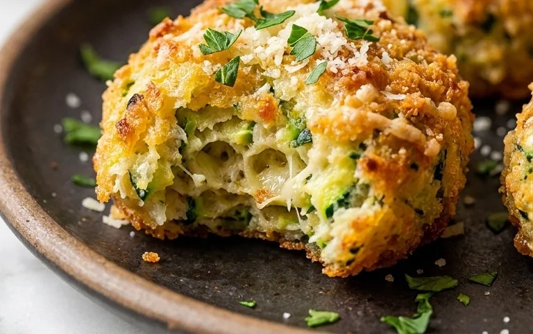 Zucchini Garlic Bites