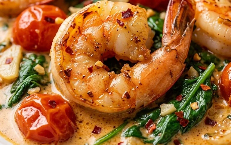 Tuscan Shrimp (One-Pan, 30-Minute Dinner)