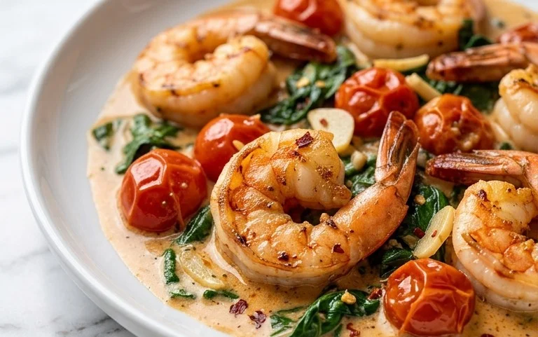 Tuscan Shrimp (One-Pan, 30-Minute Dinner)